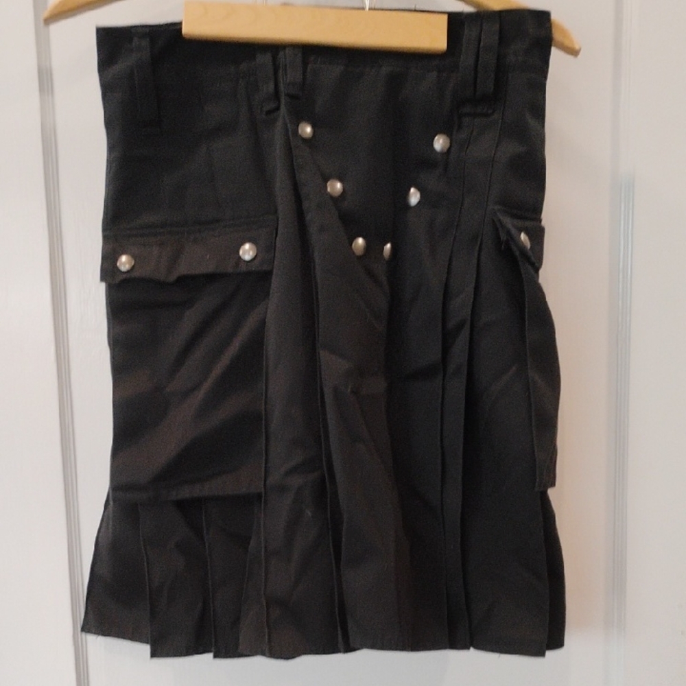 Utilikilt Spartan, Medium, 32-in, Black
